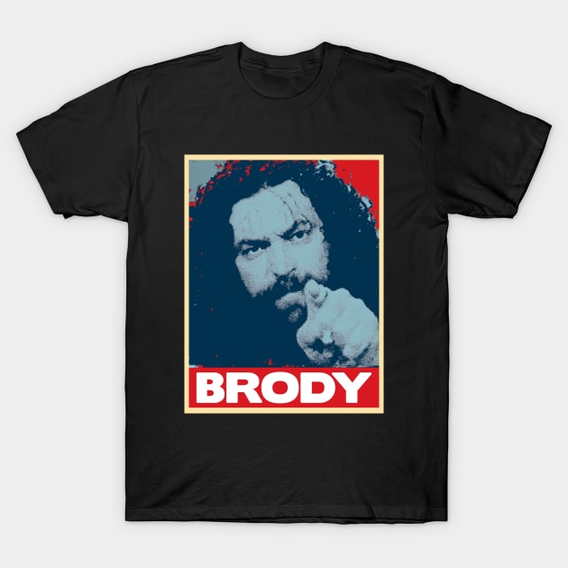 Bruiser brody - Popart T-Shirt by gulymaiden